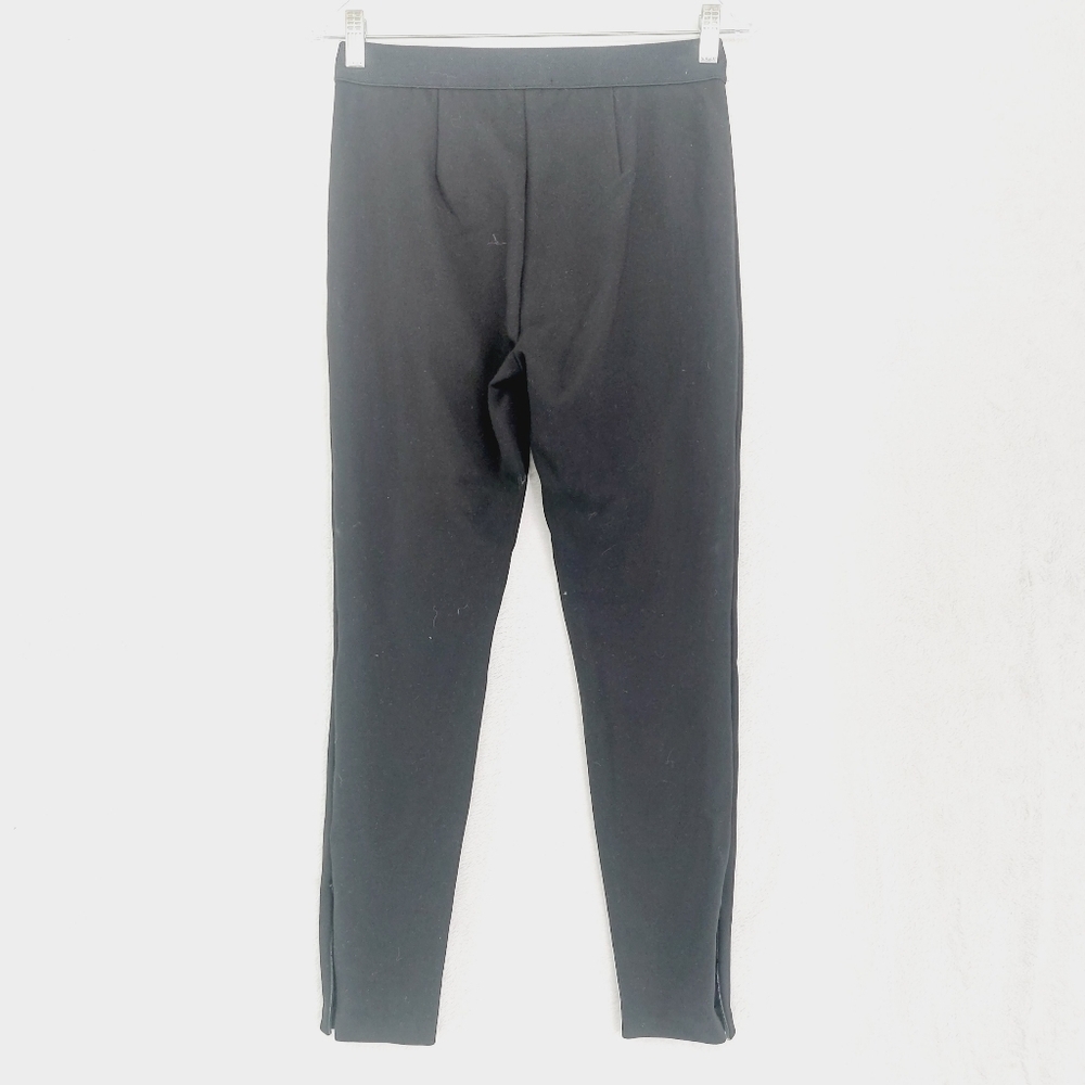 Talbots Soho Black Solid Shadow Heather Leggings P5220 - Picture 6 of 11